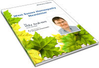 Homeopathy Newsletter Homeopathy Newsletter